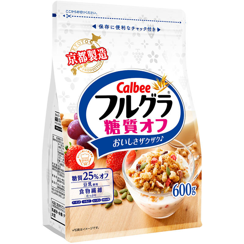 卡乐比（Calbee）减糖水果燕麦片600g 日本原装进口食品 营养早餐 即食零食 代餐高性价比高么？