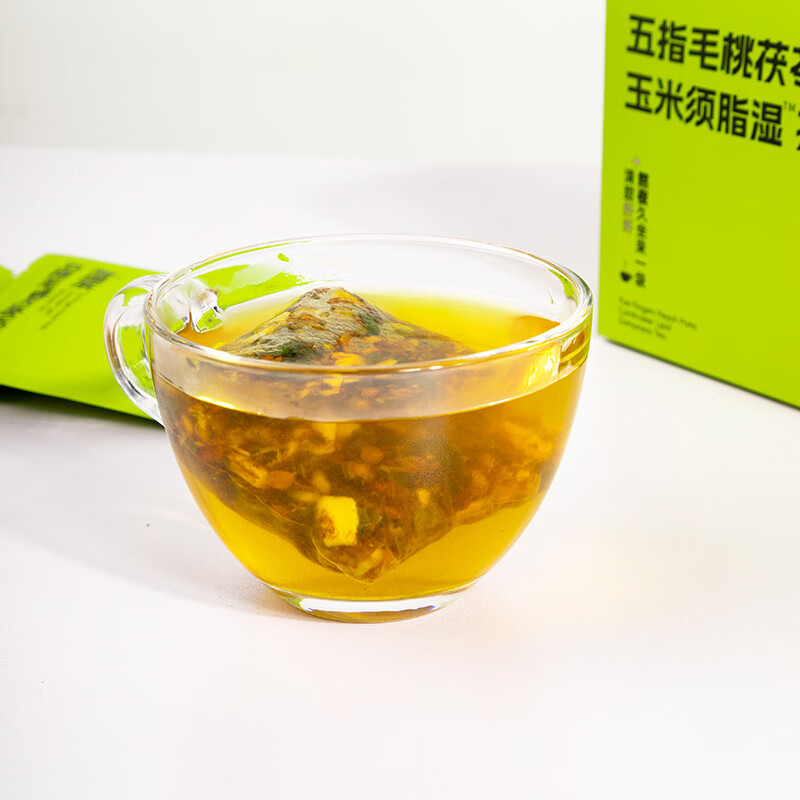 张太和 胚芽玉米须茶 玫瑰花冠茶 独立包装袋泡茶 28味红参阿胶玫瑰元气茶 五指毛桃茯苓茶 五指毛桃茯苓玉米须脂湿茶 120g*3盒