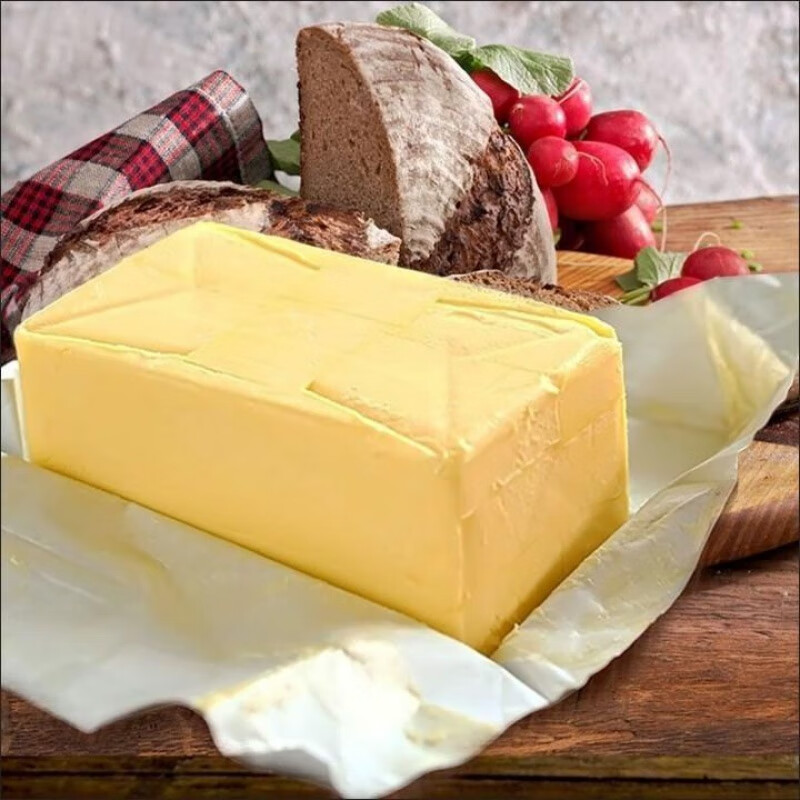 食芳溢新西兰动物黄油无盐淡味黄油煎牛排烘焙食用面包饼干爆米花 1件