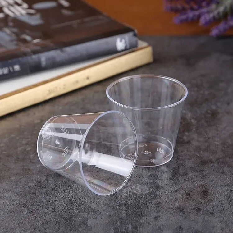 一次性杯子小号试喝试吃试饮杯酒盅品尝杯迷你一口杯小酒杯白酒杯 30ml超小杯子 100个