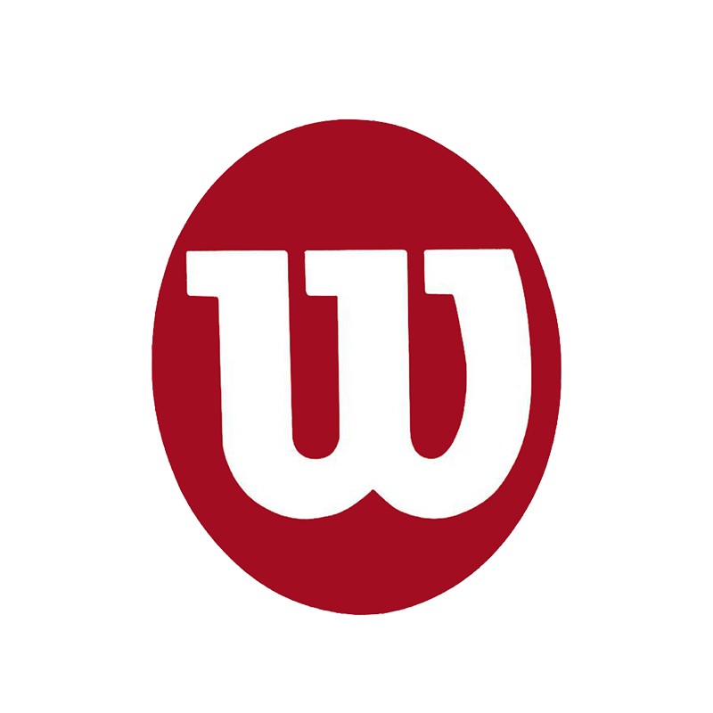 wilson威尔胜网球拍面喷绘logo画logo板 w网球拍面logo模板