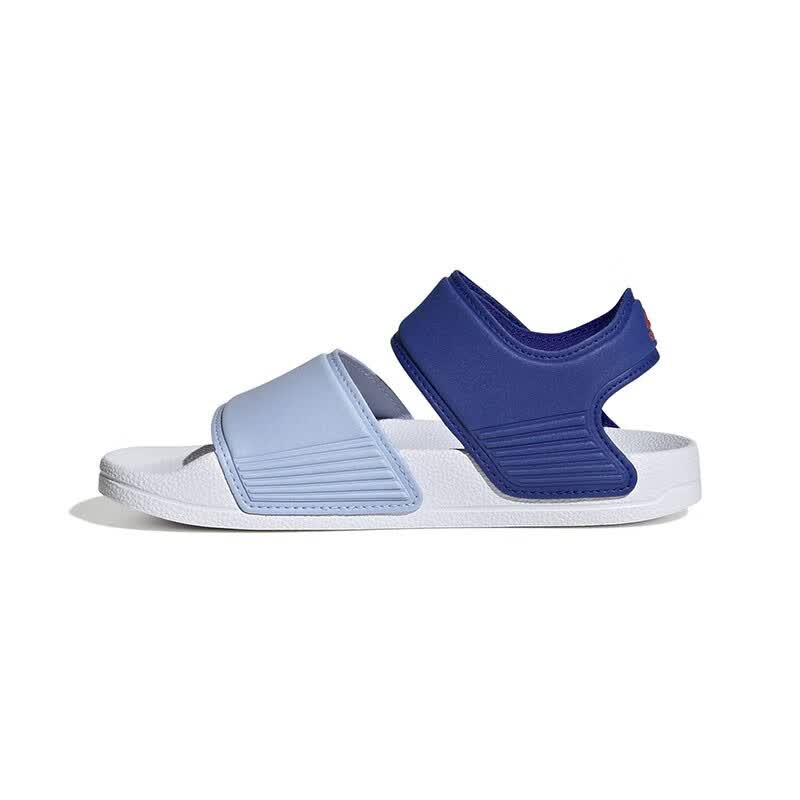 adidas阿迪达斯 yykids ADILETTE SANDAL K 男女小童魔术贴沙滩运动凉鞋 H06444 30.5怎么看?