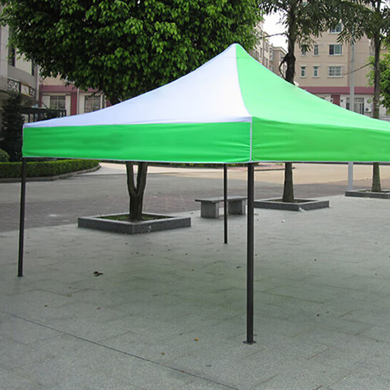 三匠太阳伞 3*6m 雨棚遮阳棚 定制户外加厚遮阳折叠式四脚太阳伞