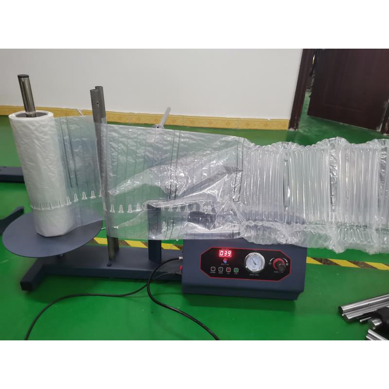 战驴 气柱袋全自动充气机 气柱卷奶粉气泡柱红酒气囊u袋连续打气 深