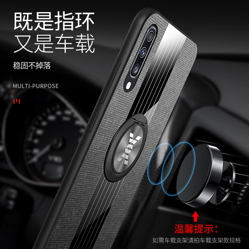 精纲盾 三星A70手机壳GalaxyA70s防摔保护壳SamsungA70全包边SM-A705F可磁 A70_【经典款】雅典棕【收藏下单配钢化膜】