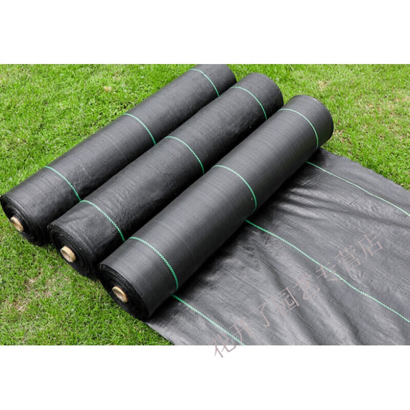 除草布防草布透气透水抗老化果园加厚地膜农用打孔盖草抑草遮草布