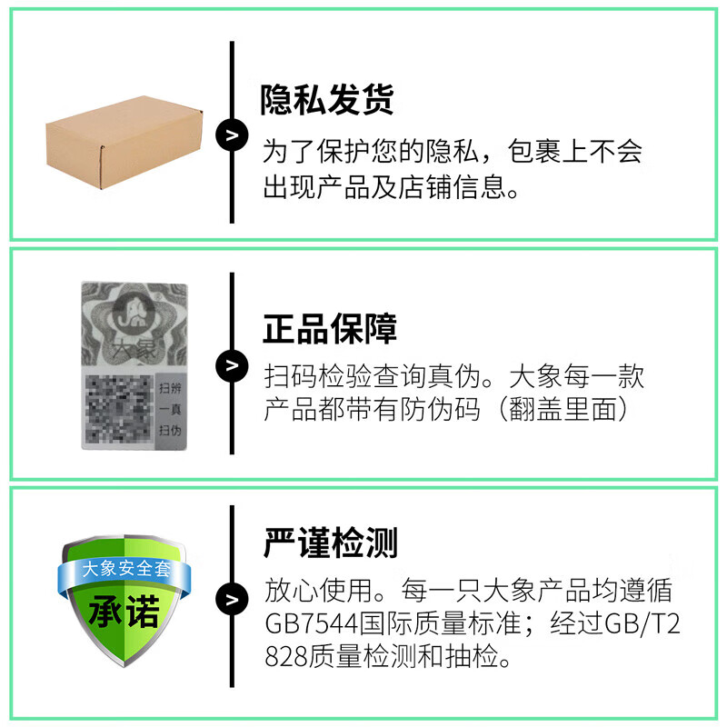 大象 避孕套 安全套 超薄玻尿酸避孕套 男女用 套套 成人情趣计生 玻尿酸量贩组合66只