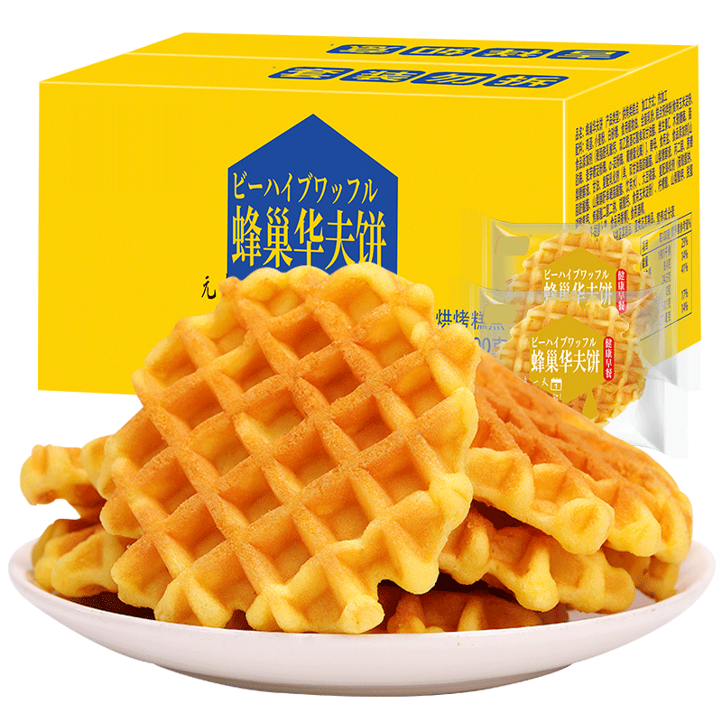 欧鲜生蜂巢华夫饼的销量和价格历史|产品评测|查京东饼干蛋糕往期价格App