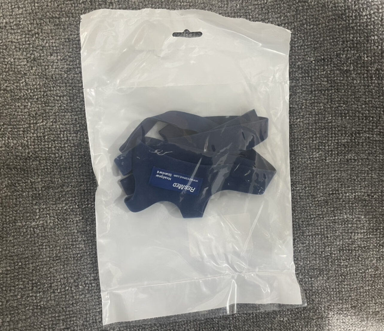 原装瑞思迈四角呼吸机面罩鼻罩头带lt鼻罩quattro口鼻罩头带 原包装