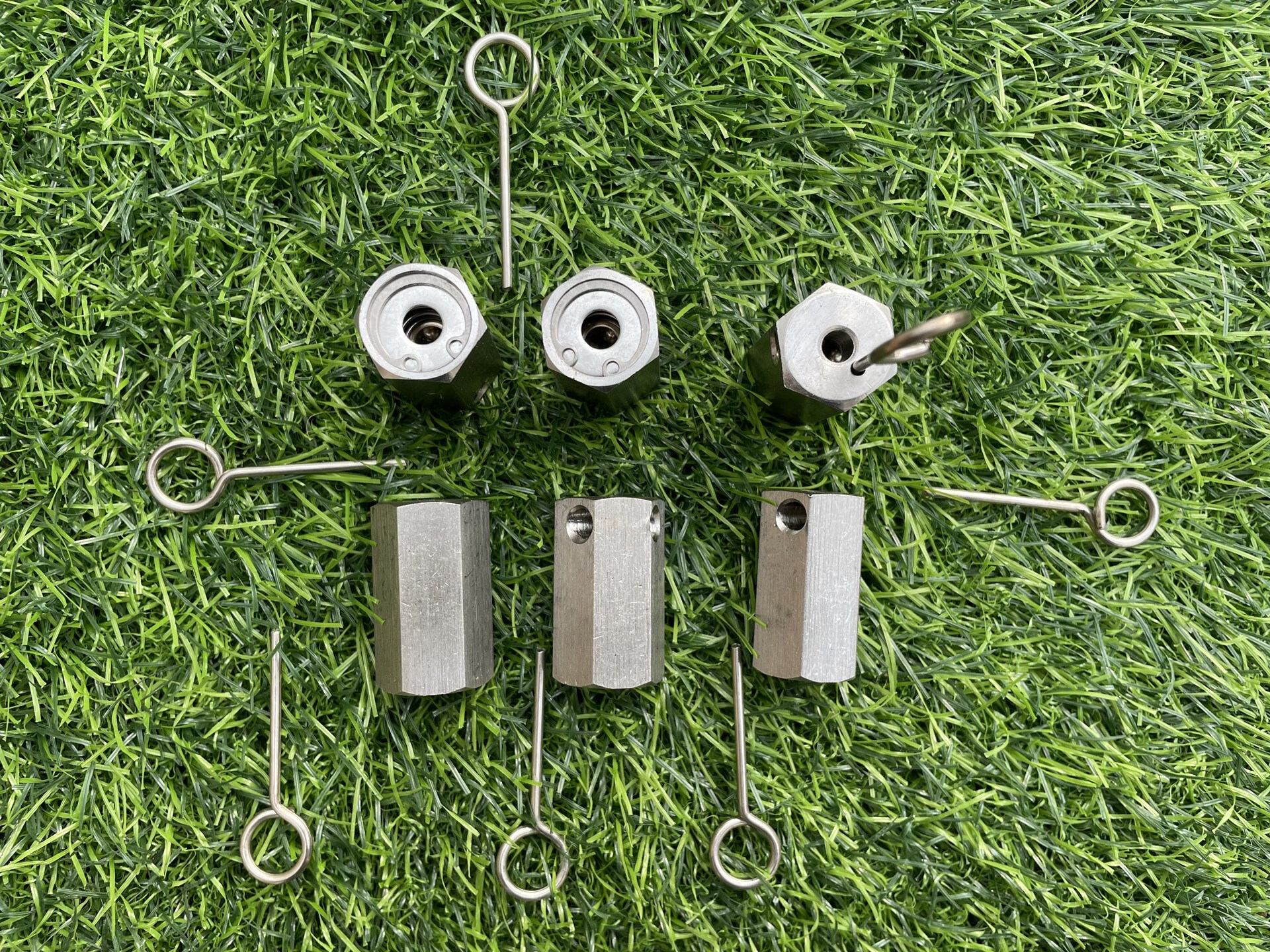 304不锈钢弹簧套钢丝套3-5毫米钢丝单向紧固锁头 不锈钢3-4毫米钢丝