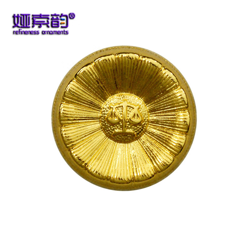 娅索韵新款男士西服胸针扣 个性时尚逆转裁判 律师游戏 金属徽章 色