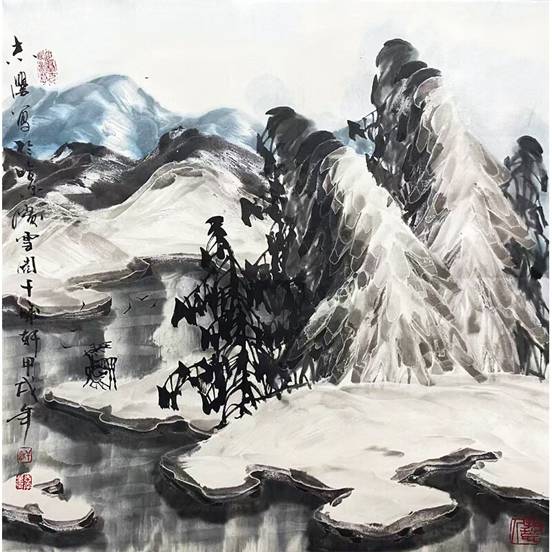 冰雪山水画创始人 于志学【冰雪奇缘】
