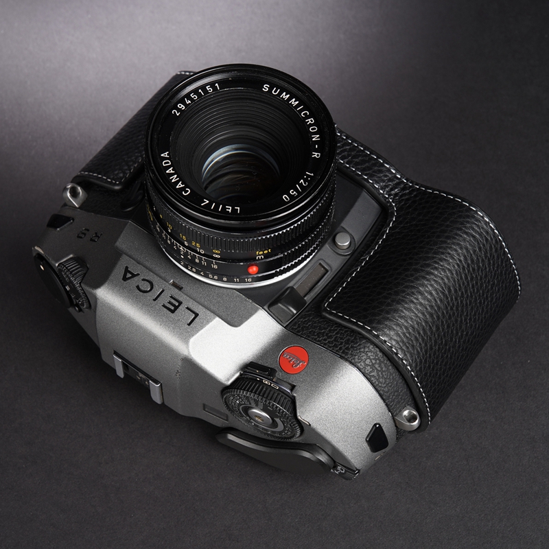 冰之树(ice shu) 适用于 真皮leica徕卡r9相机包r8皮套 复古胶片机