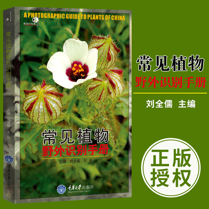 常见植物野外识别手册好奇心书系户外探险b备书籍荒野求生郊游书籍野外识别原植物鉴别花草图鉴大全花草树木