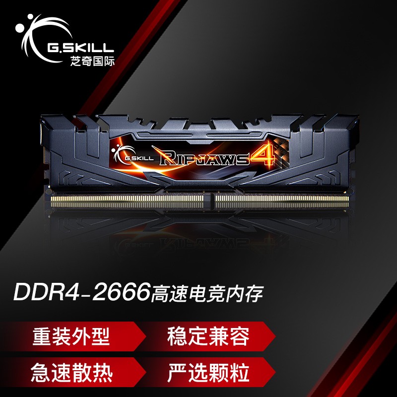 G.SKILLF4-2666C19S-8GRK内存条怎么样(gskill内存条怎么拆)