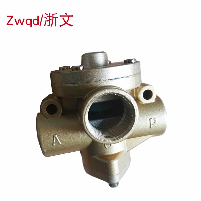 二位三通气动换向阀 10w 15w 20w 25w32w40w气控截止阀 k23jk-40w