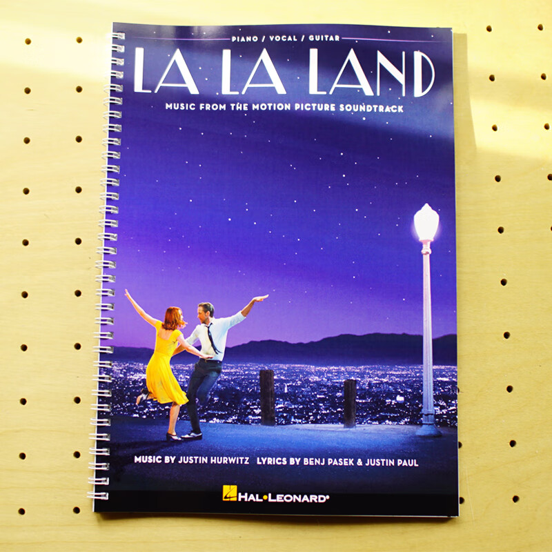 la la land 爱乐之城电影原声弹唱钢琴曲谱五线谱