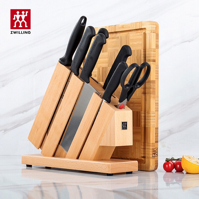 双立人(ZWILLING)Enjoy系列9件套刀具套装,高品质的厨房必备