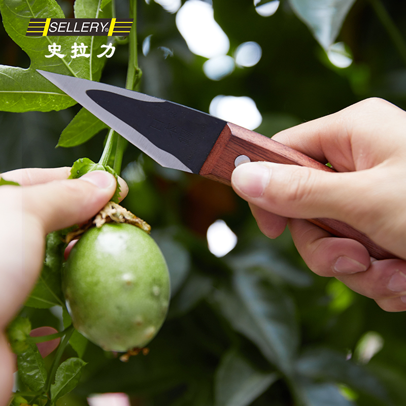 史拉力果树嫁接刀工具粗树芽接刀手工刀嫁接神器修剪刀具台湾原装66