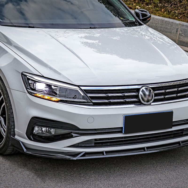 点缤 适用于19-21新款大众凌度前铲饰条凌度改装前铲大包围三段式前唇