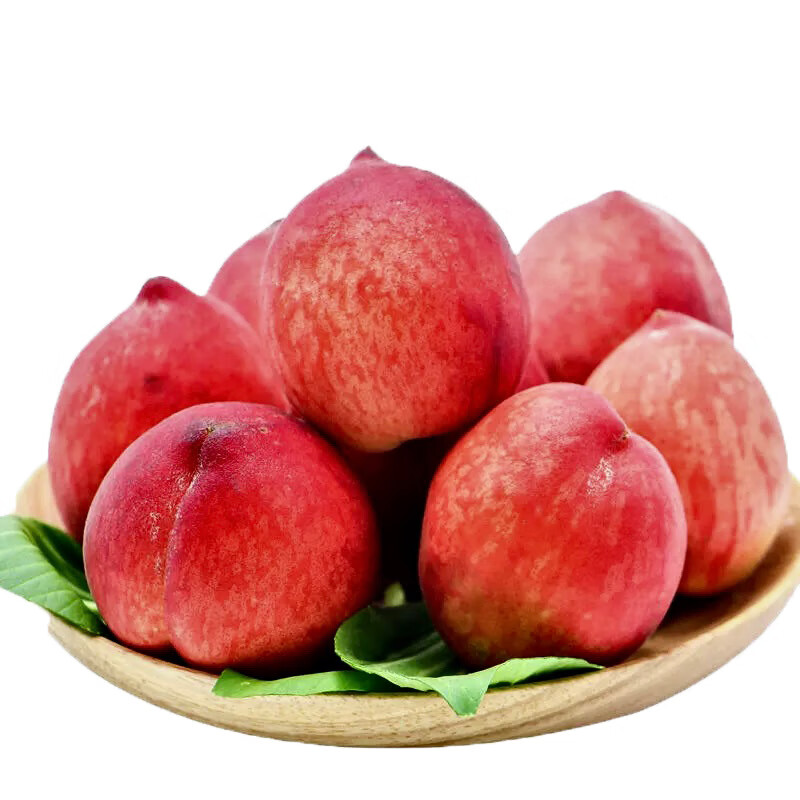 美嫁果新鲜多汁春雪水蜜桃当季玉露桃孕妇水果新鲜现发甜蜜多汁蜜 6个