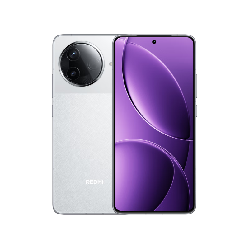 plus会员:小米 REDMI K80 国家补贴 第三代骁龙 8 6550mAh大电池 澎湃OS 雪岩白 12GB+256GB 红米5G至尊手机