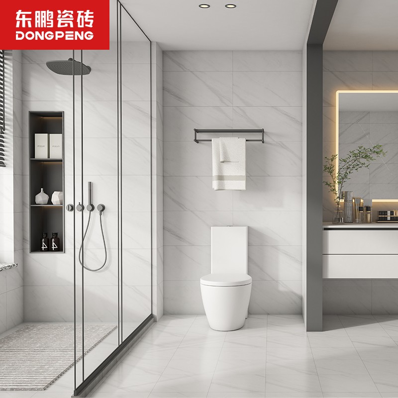东鹏(dongpeng) 卡拉拉白 600x300墙砖卫生间瓷砖厨房瓷片厨卫釉面砖