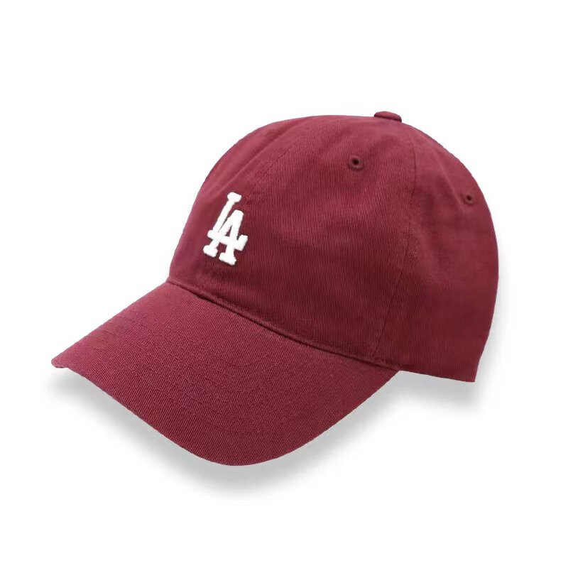 MLB韩国帽子复古软顶小标NY运动LA休闲鸭舌帽明星同款棒球帽CP77 深灰色 NY王鹤棣同款CP77 均码