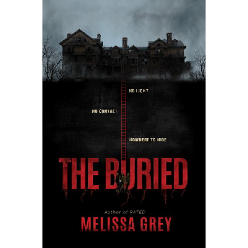预订英文原版 the buried 被埋葬者 melissa grey 儿童恐怖故事书籍