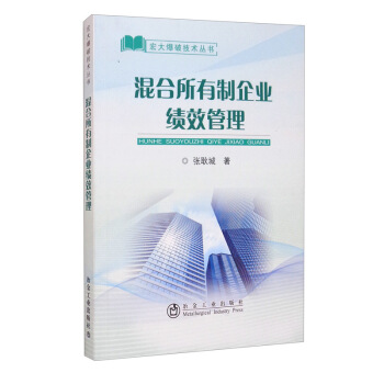 【正版现货】混合所有制企业绩效管理-宏大爆破技术丛书 张耿城 著