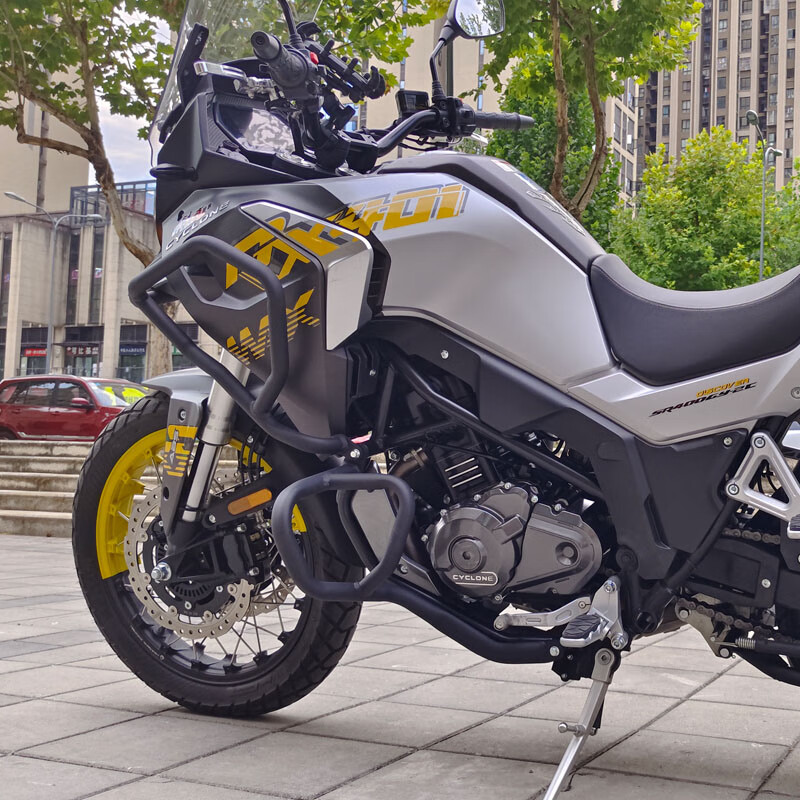 醉米(zuimi)适用于赛科龙rx401摩托车改装上下保险杠前护杠防摔杠装饰