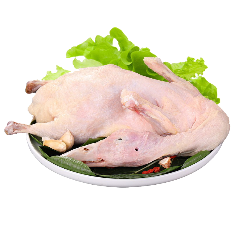 hui) 农家散养鸭子2只装土鸭子 新鲜农家散养活鸭宰杀冷冻白条鸭