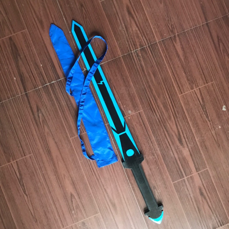 迷你世界能量剑儿童游戏玩具剑我的世界玩具剑我的世界终之剑木质 66