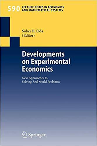 预订 developments on experimental economics