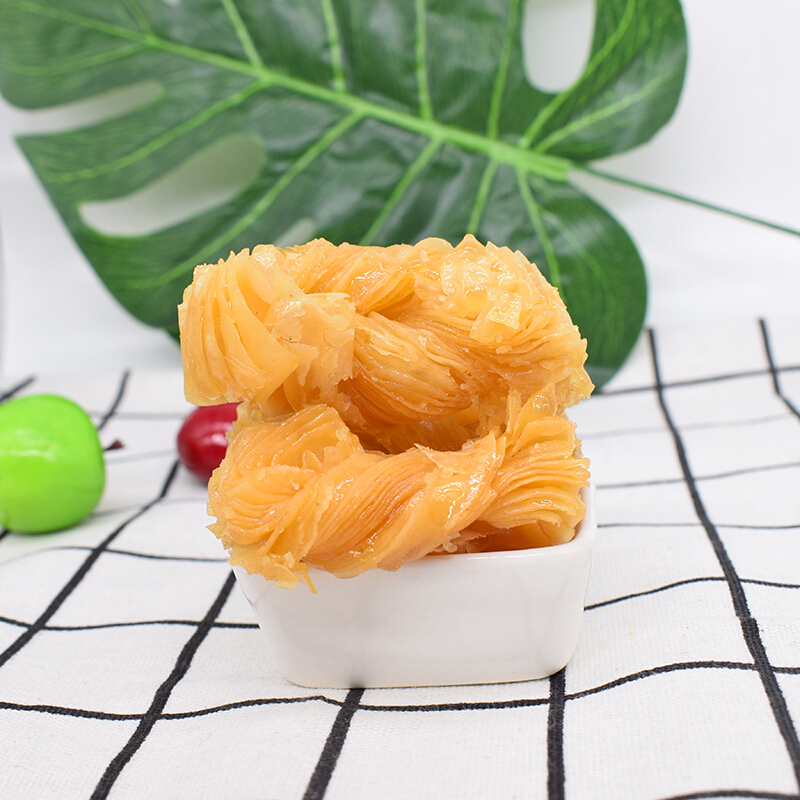 虎钢馋山东特产蜜翻花蜜汁麻花套环老式蜜刀环宫廷糕点传统蜜食1斤