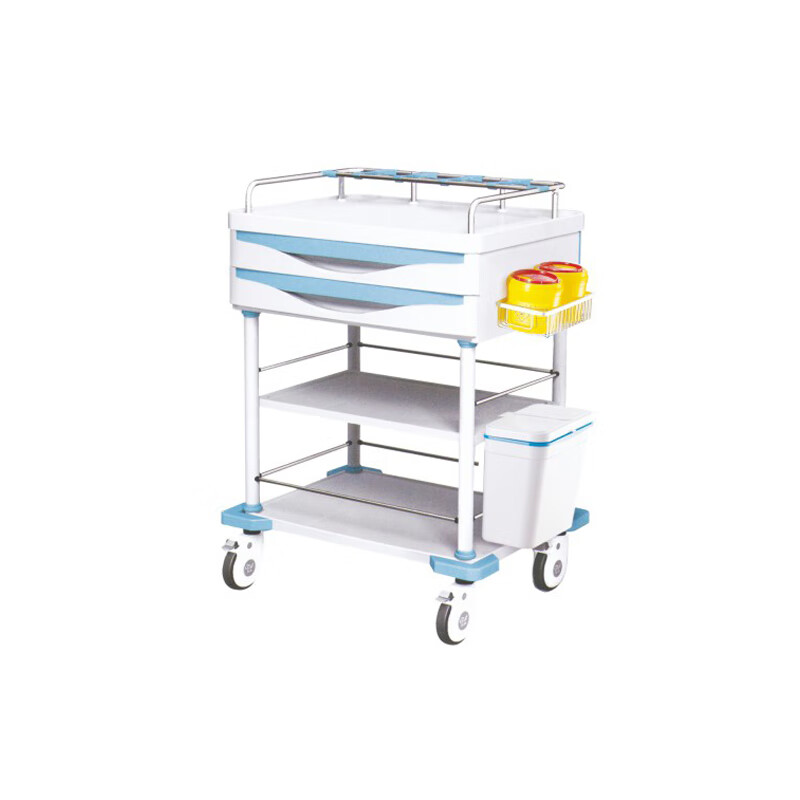 治疗车医用abs治疗车多层治疗车急救车抢救车ch8161 ch8161