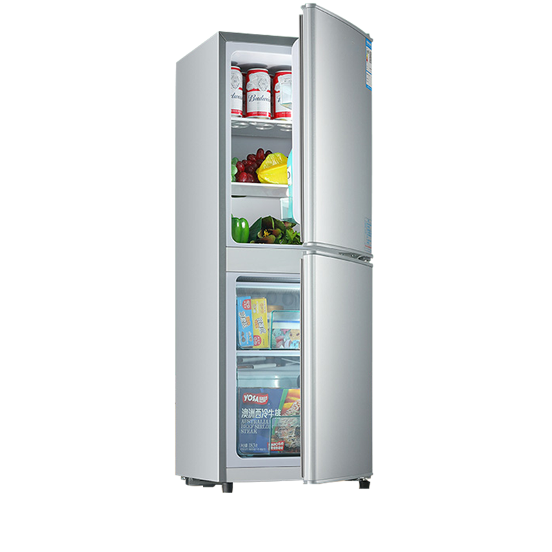 申花（SHENHUA）双门冰箱家用小型162L双开门电冰箱冷藏冷冻出租房宿舍办公室大容量一级能效省电 162升【一级能效 上冷藏3层下冷冻2抽屉】