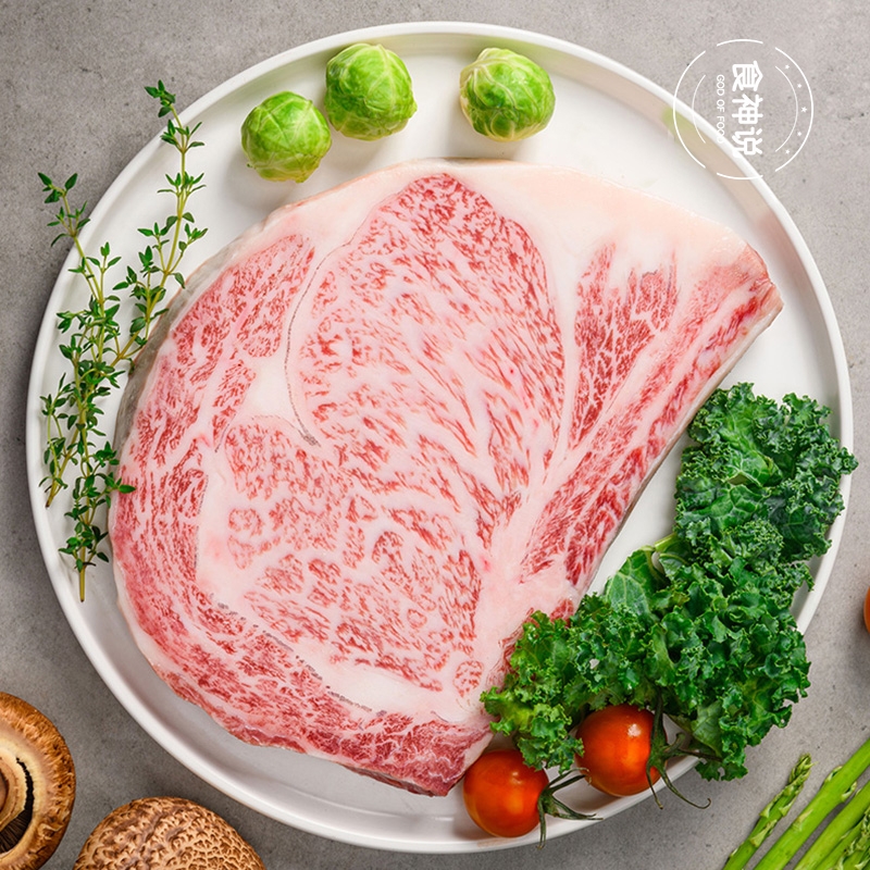 澳洲进口和牛m12霜降眼肉牛排新鲜原切媲美日本神户a5雪花牛肉