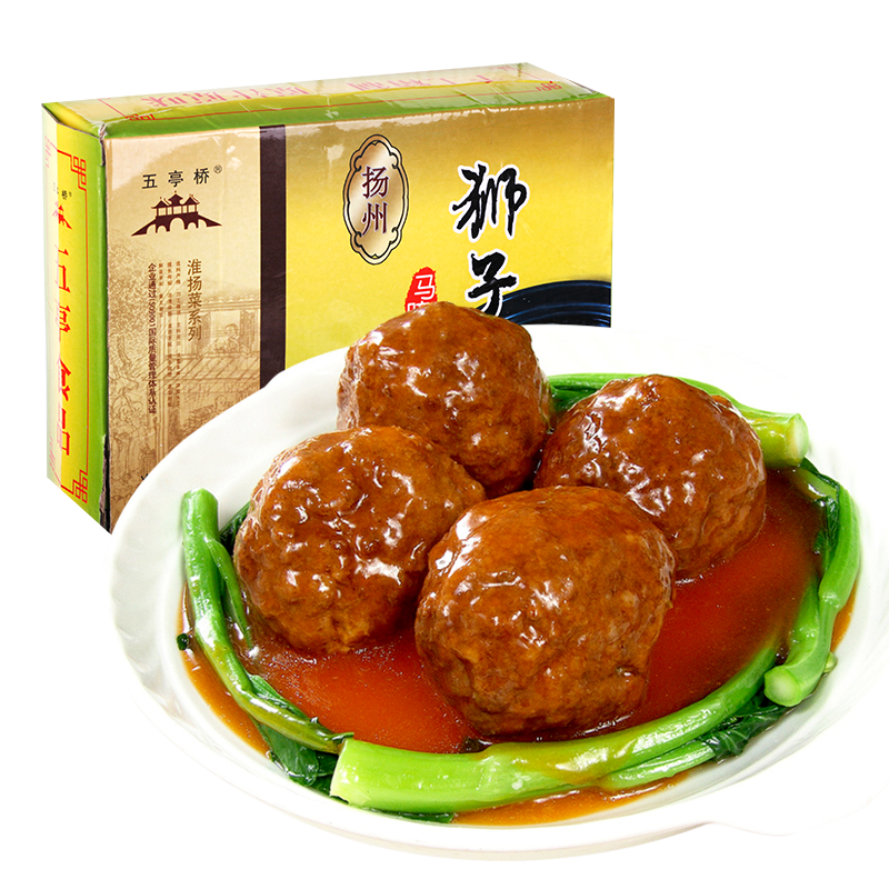 五亭桥品牌方便菜-马蹄狮子头价格走势与评测|查看方便菜历史价格