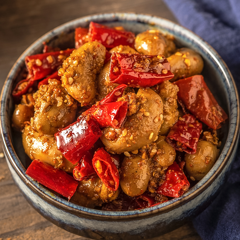 虎钢馋辣子鸡肾麻辣冷吃鸡肾公鸡腰子即食熟零食 麻辣味