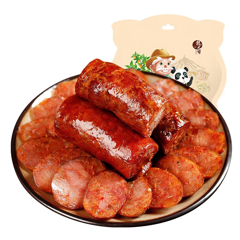 hywlkj树椒香肠微麻辣微麻辣香肠 树椒香肠400gx2袋