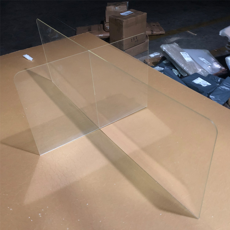 防飞沫隔离挡板亚克力透明餐桌隔离板分隔板学校食堂挡板可定制 联系