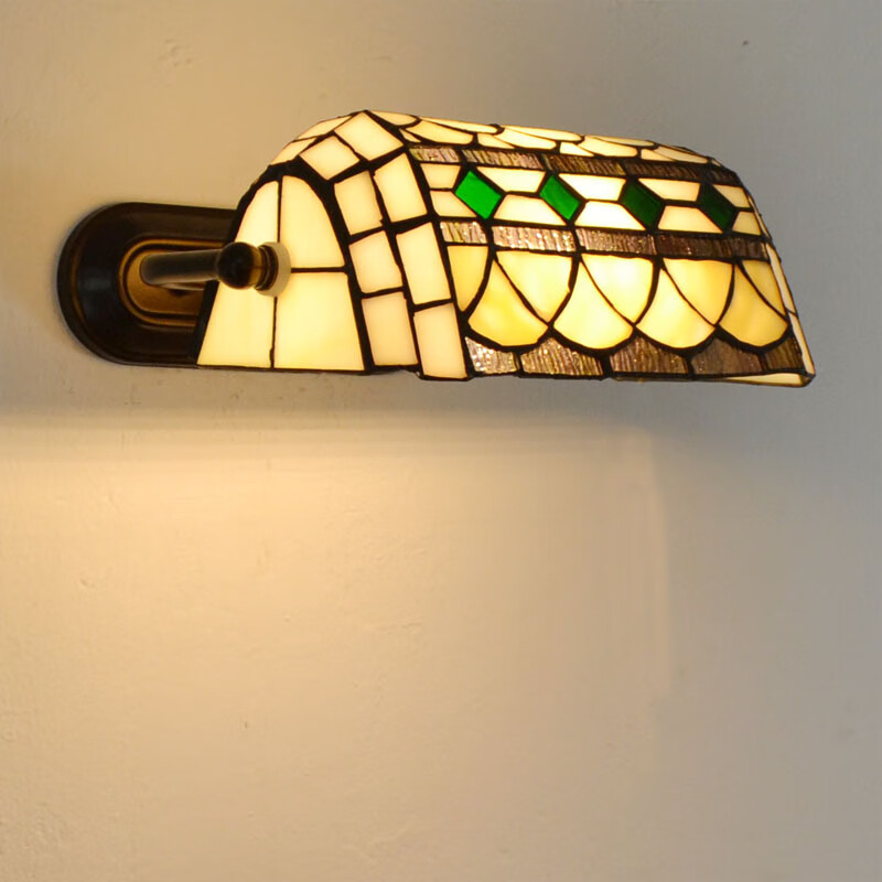 施韵令复古怀旧美式乡村老民国银行带拉绳开关婚纱店镜前灯壁灯 无