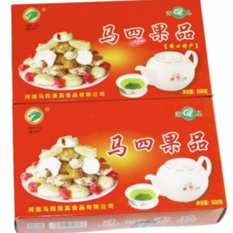 马四果品 河南特产 清真马四果品 500g*盒 多规格 老式果子传统手工