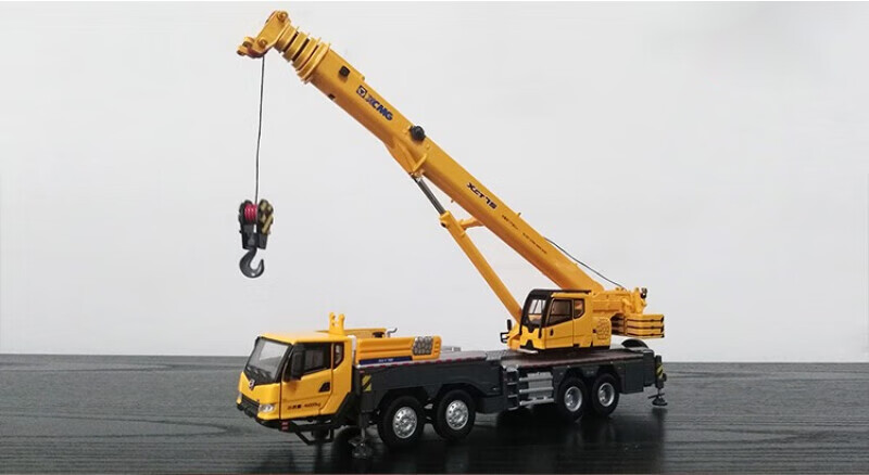 徐工吊车模型 新款徐工原厂 xct75吨全地面起重机合金70k工程吊车