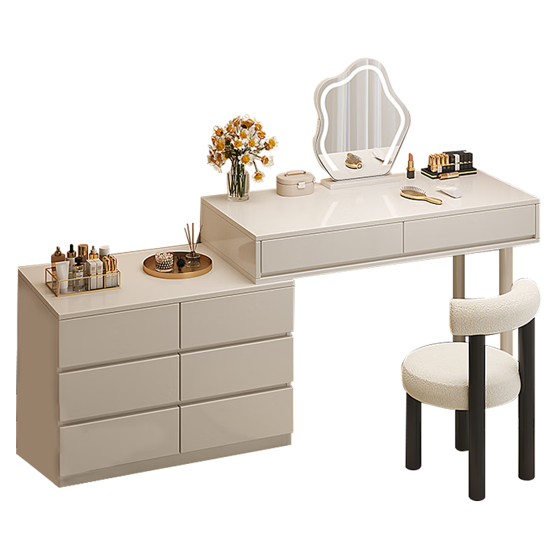 ��Ľʵľ��ױ̨����һ�����һ�ױ�����ɴ��ƾ�2024�¿��������ױ���� �Ƽ�������߹�80cm����+�� �Ӻ�ʵľо����