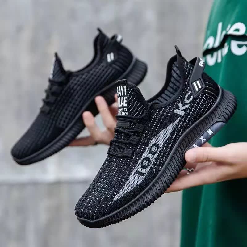 【精选】透气网面鞋软底单鞋2023夏季老布鞋潮休闲运动鞋网鞋 灰色M88款 39