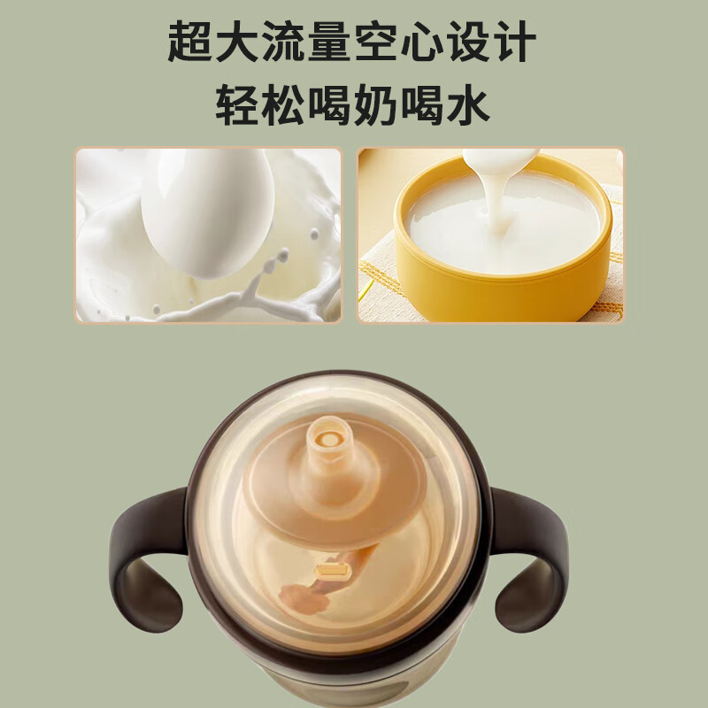 咪小兔适配世喜奶瓶配件直饮吸管奶嘴杯盖鸭嘴保温杯重力球四喜水杯头 学饮鸭嘴【6个月+】