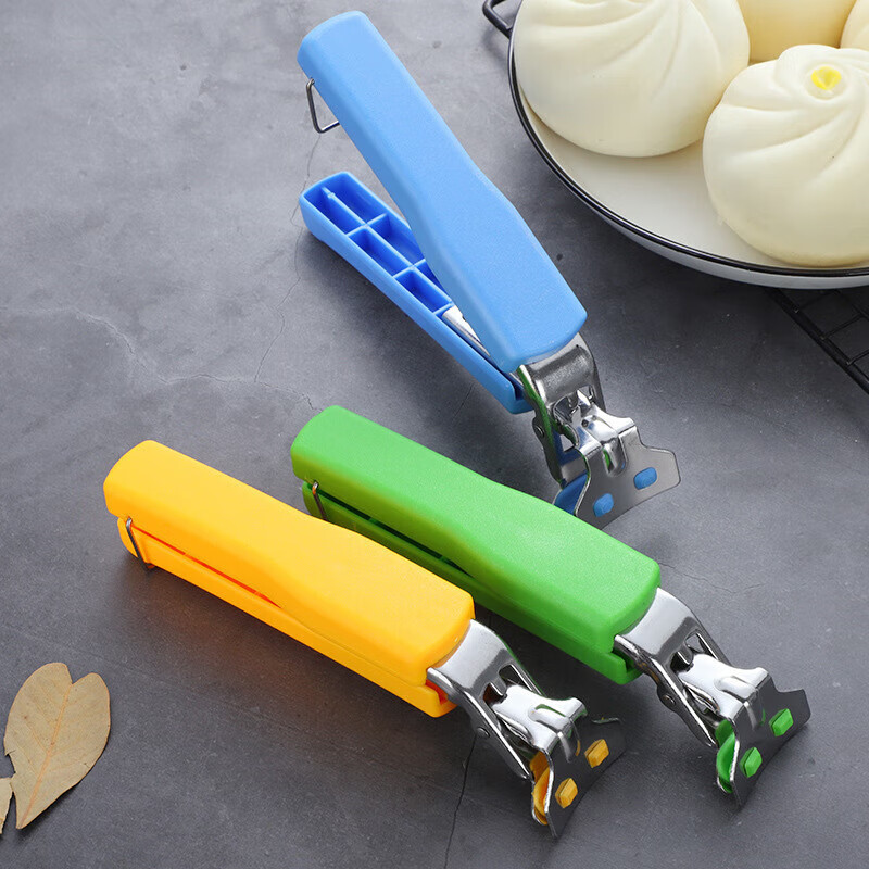 和畅不锈钢防烫夹碗器蒸菜夹盘子取碗器抓砂锅神器提盘器 防烫夹混色2个