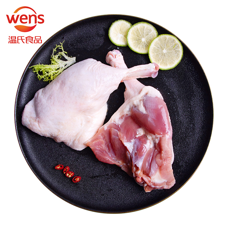 温氏 生鲜鸭全腿1kg 精切冷冻鸭腿 土鸭鸭肉卤味卤煮烧烤食材